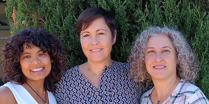 Yanina Díaz, Eva Borrás y Catalina Nigorra en Son Batlet